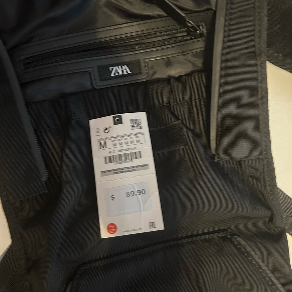 Zara Black Backpack